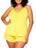 iCollection Plus Size Cami Set Zenni Plus Size Cami Sleepwear Set