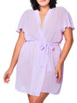 iCollection Plus Size Robes Calista Plus Size Robe