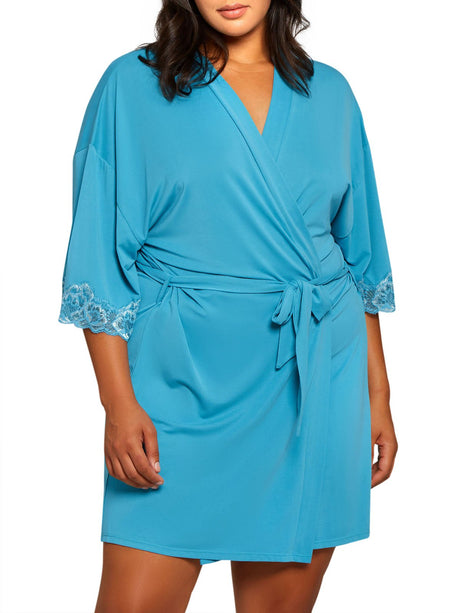 iCollection Plus Size Sleepwear Nala Plus Size Robe