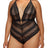 iCollection Plus Size Teddy Lingerie Hazel Plus Size Teddy