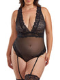 iCollection Plus Size Teddy Lingerie Jacintha Plus Size Teddy