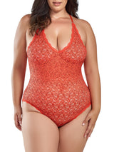 iCollection Plus Size Teddy Lingerie Marvella Plus Size Teddy