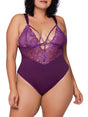 iCollection Plus Size Teddy Lingerie Primrose Plus Size Teddy