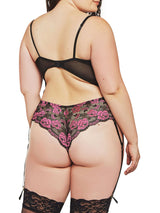 iCollection Plus Size Teddy Lingerie Shirina Plus Size Teddy