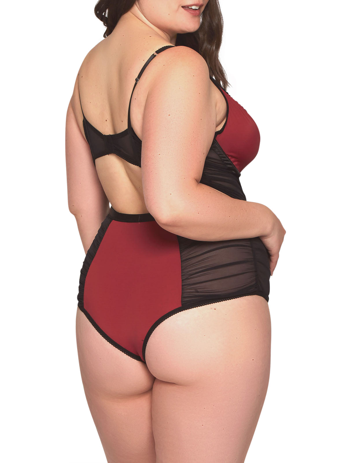 iCollection Plus Size Teddy Notte Plus Size Teddy