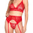 iCollection Red / S Women's Natalia Bra Set