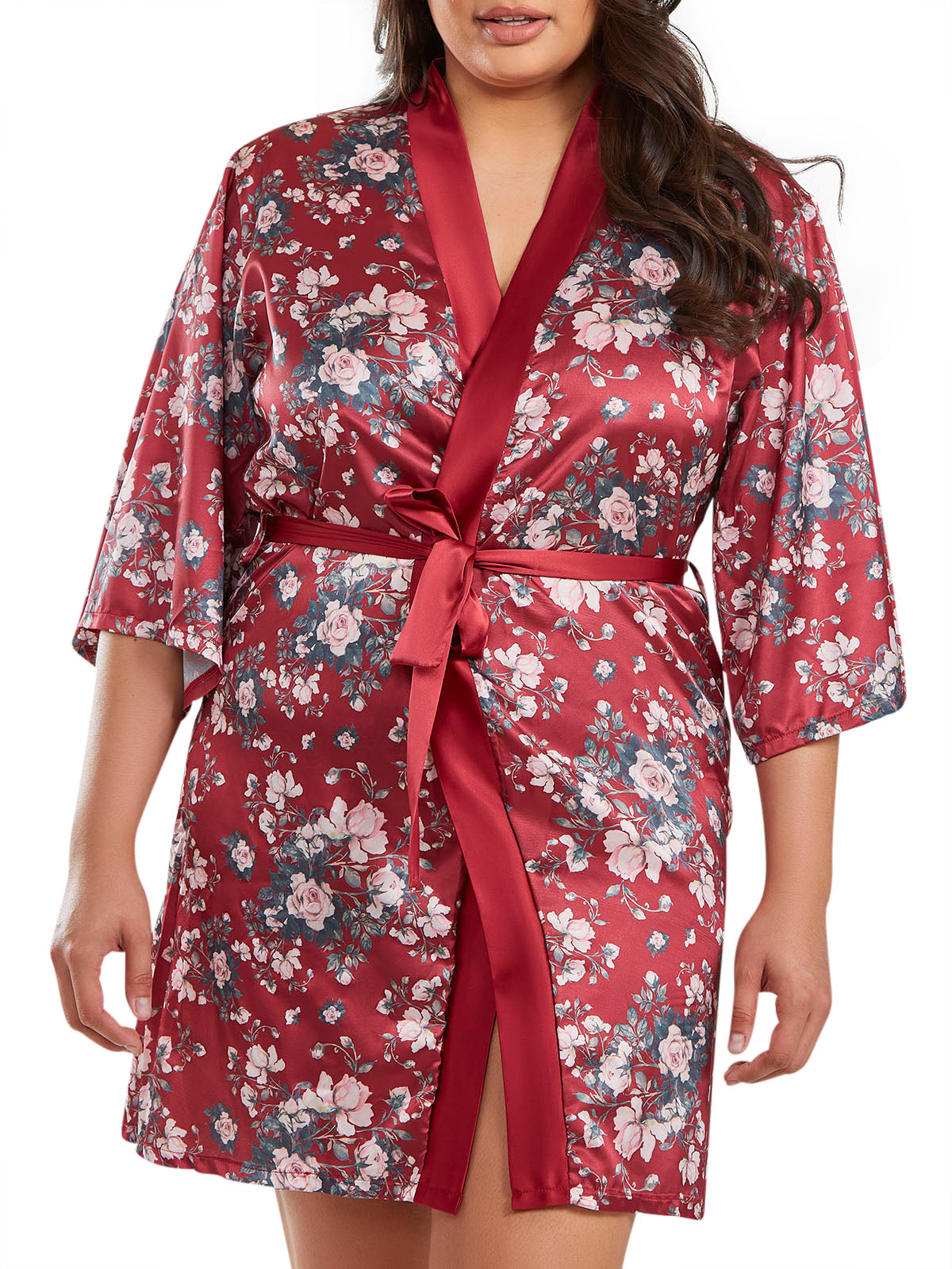 iCollection Robe Brittany Plus Size Robe