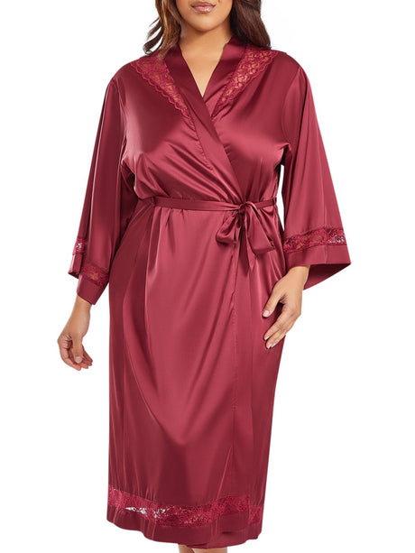 iCollection Robe Layla Plus Size Robe