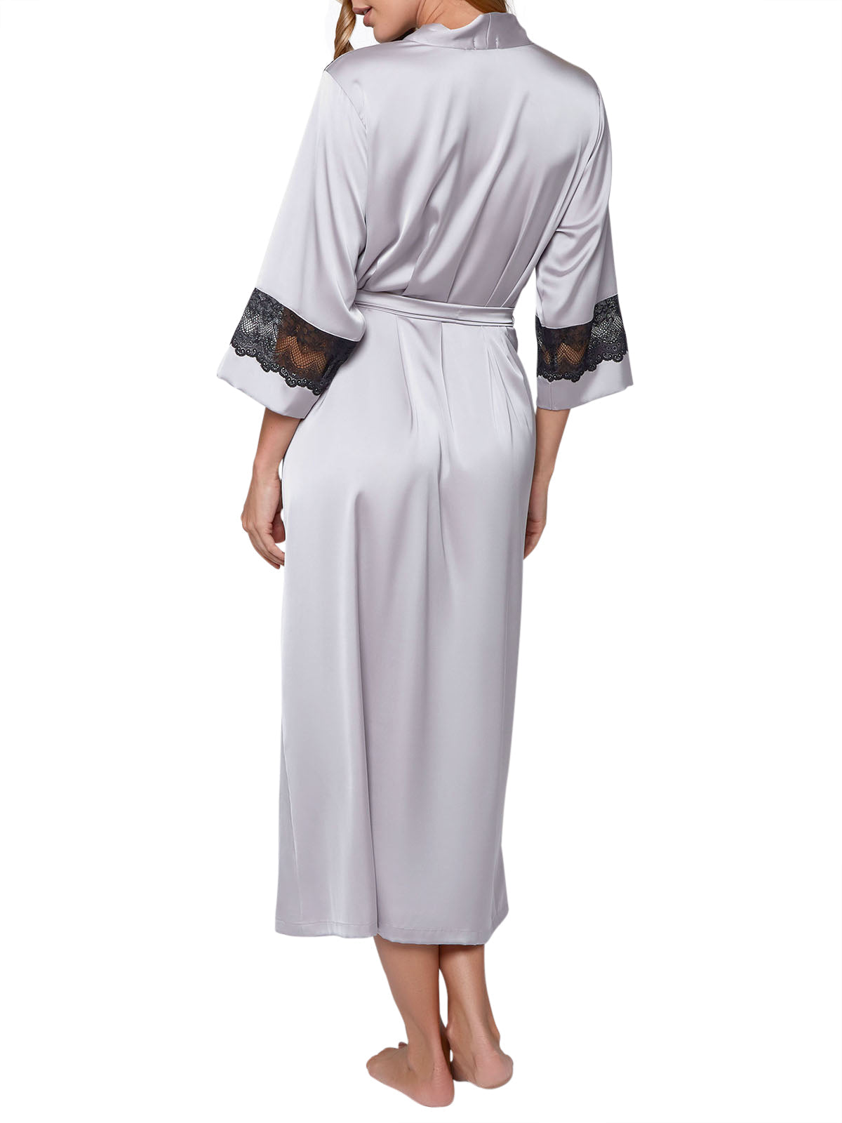 iCollection Robe Women's Tess Long Robe Loungewear