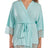 iCollection Womens Robes Alina Lace Trim Robe