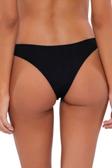 B Swim Black Baja Rib Havana Bikini Bottom