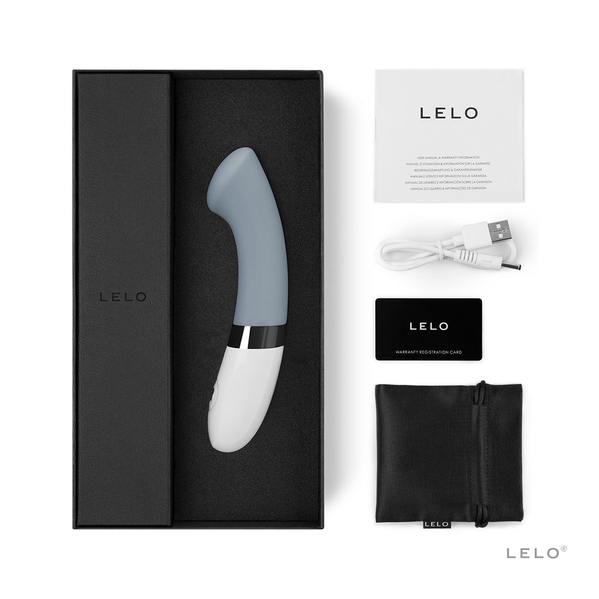 LELO Intimacy Devices LELO Gigi 2 - Cool Gray