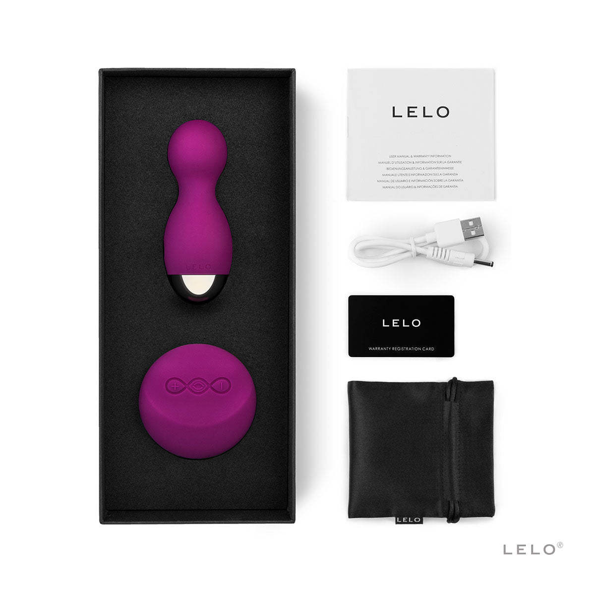 LELO Intimacy Devices LELO Hula Beads - Deep Rose