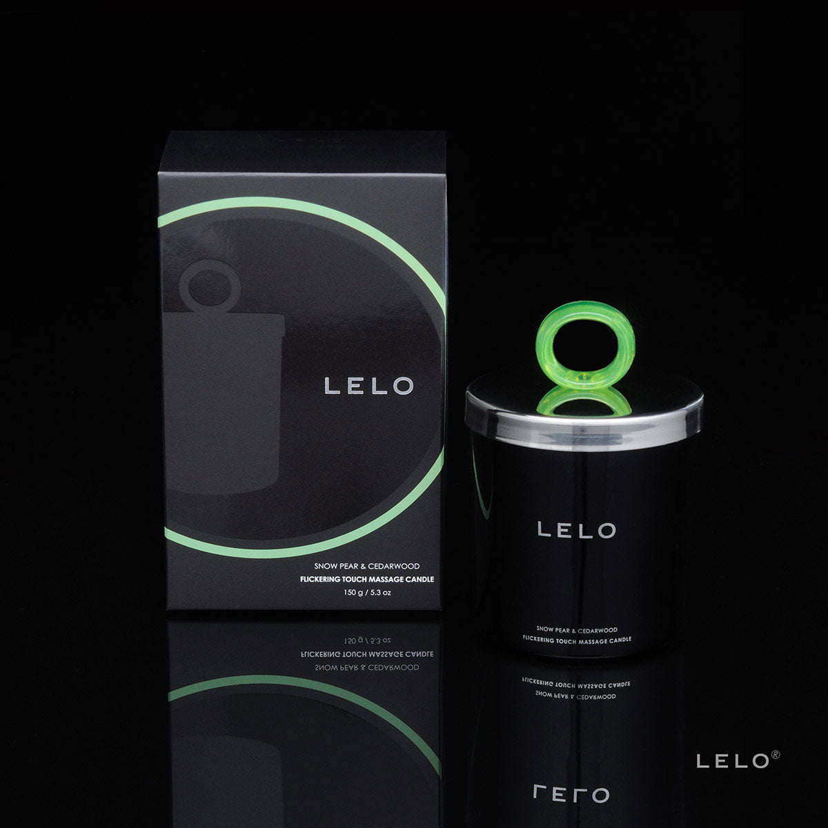 LELO Lubes & Enhancements LELO Flickering Touch Massage Candle - Snow Pear & Cedarwood