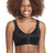 Leonisa Bras Black / 32 / B Leonisa Back Support Posture Corrector Wireless Bra - Multi/Functional