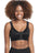 Leonisa Bras Black / 32 / B Leonisa Back Support Posture Corrector Wireless Bra - Multi/Functional