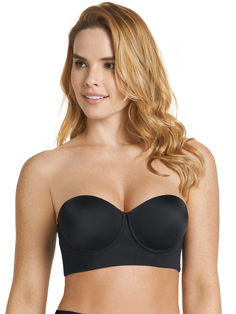 Leonisa Bras Black / 34 / B Longline  Balconet Contouring Strapless Bra 360