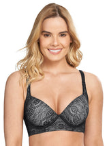 Leonisa Bras Black / 34 / B Smoothing Underwire Bra - Luxe High Profile