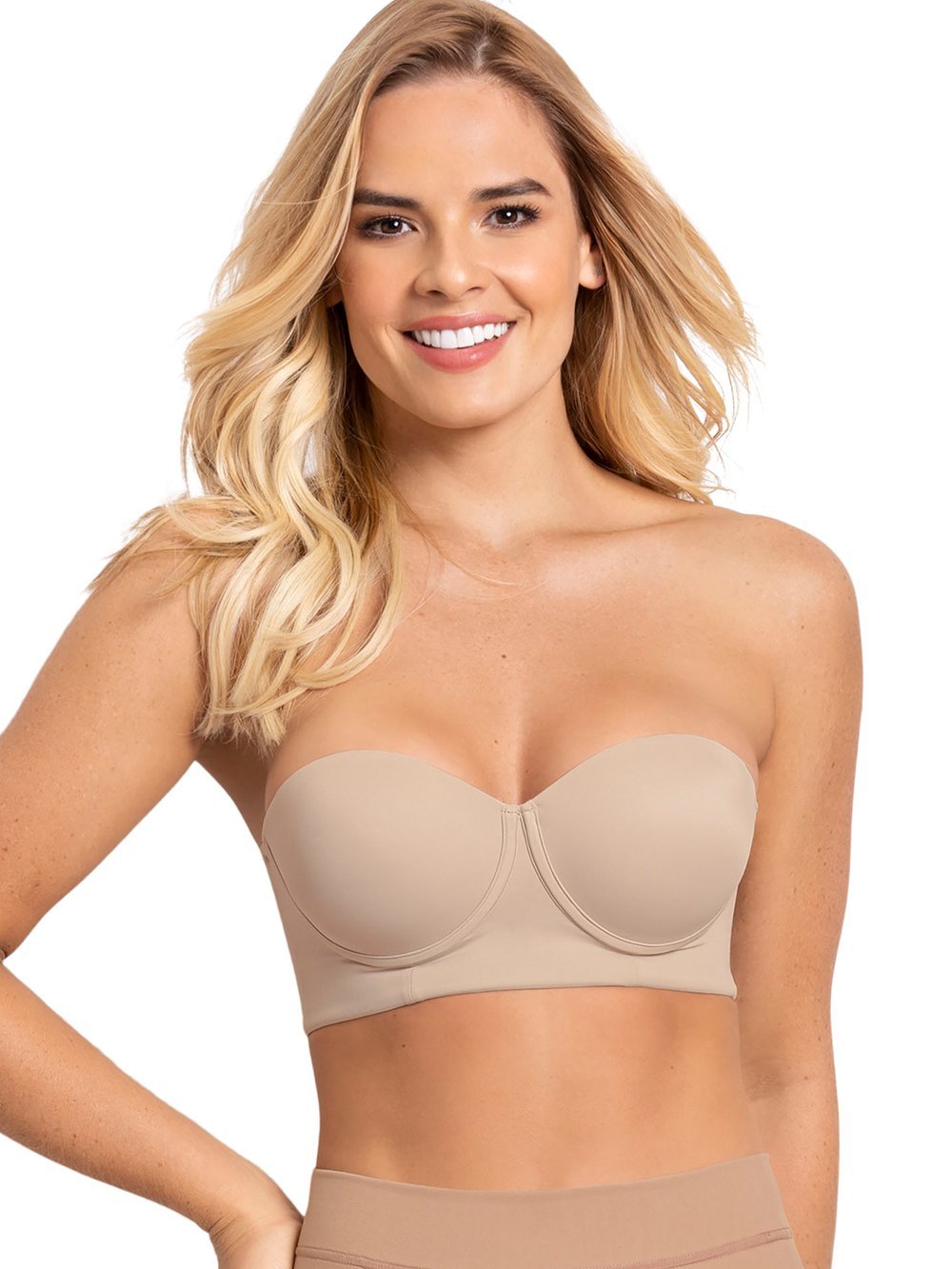 Leonisa Bras Longline  Balconet Contouring Strapless Bra 360