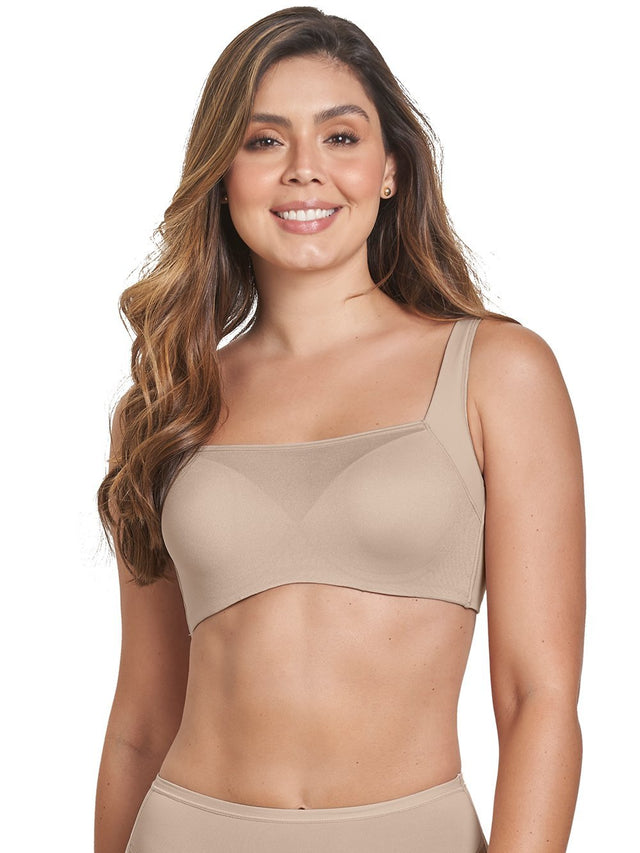 Leonisa Bras Nude / 34 / B Mesh Front Contouring Bra - Smart Fusion