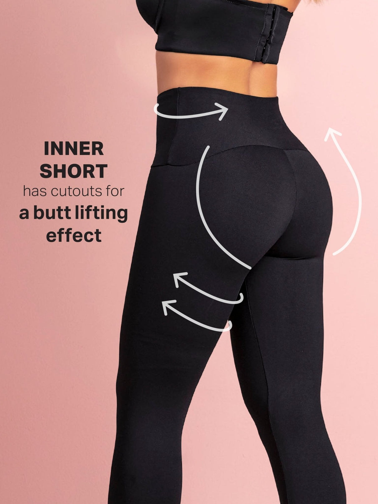 Leonisa Leggings Firm Compression Butt Lift Legging - ActiveLife