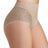 Leonisa Panties Light Brown / S High-Waisted Sheer Lace Shaper Panty