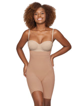 Leonisa Shapewear Invisible Extra High-Waisted Butt Lifter Shaper Short