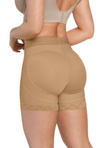 Leonisa Shapewear Mid-Rise Sculpting Shaper Short Butt Lifter Panty