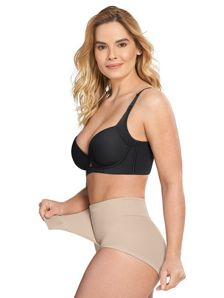 Leonisa Shapewear Nude / S Postpartum Shapewear Panty with Adjustable Belly Wrap