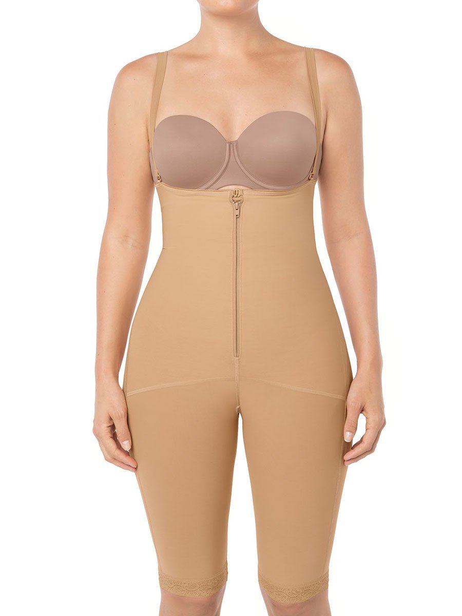 Leonisa Shapewear Power Slimmed Mid-Thigh Full Body Shaper