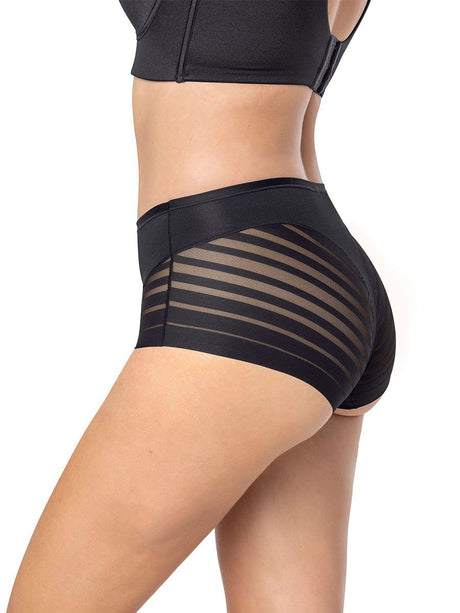 Leonisa Shapewear S / Black Seamless Control Shaping Panty