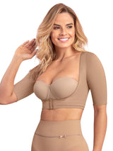 Leonisa Shapewear Soft Natural / S Invisible Super Comfy Upper Arm Shaper Compression Vest