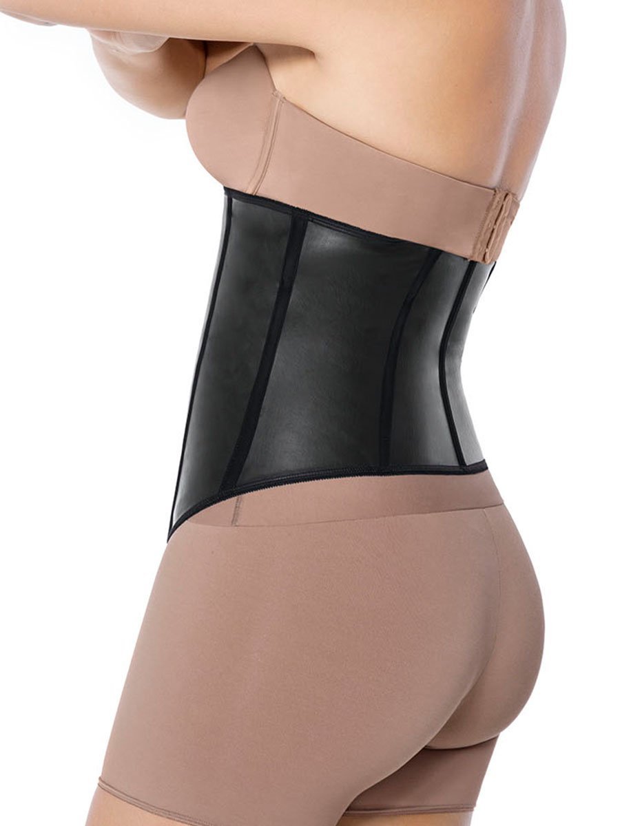 Leonisa Waist Trainer Compression Power Slim Latex Waist Trainer Shapewear