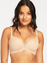 Montelle Intimates Bras 32 / C / Sand Montelle Pure Plus Full Coverage T-Shirt Bra