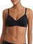 Black Natori Pretty Smooth smoothing wireless t-shirt bra 733318, front view