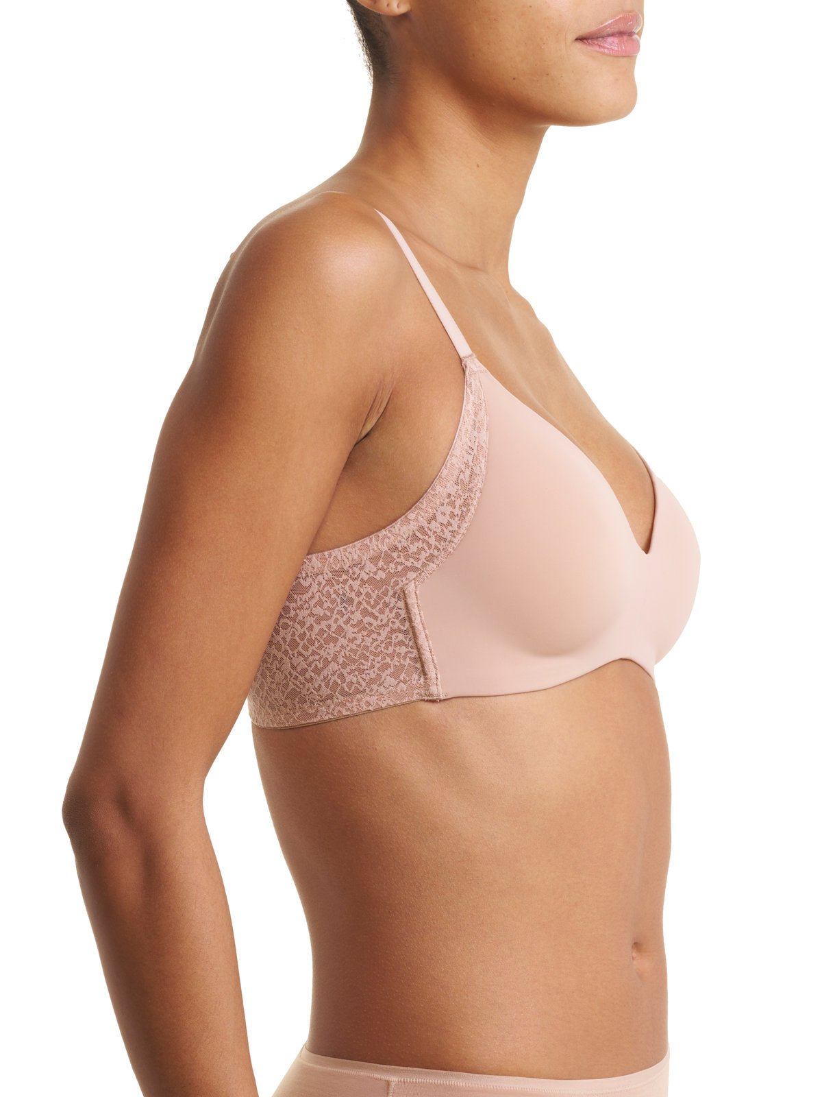 Buff Natori Pretty Smooth smoothing wireless t-shirt bra 733318, view 4