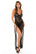 Oh La La Cheri Babydoll Black / S Valentine Sheer Gown