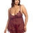 Oh La La Cheri Plus Size Babydoll Curvy Kinsley Sheer Babydoll