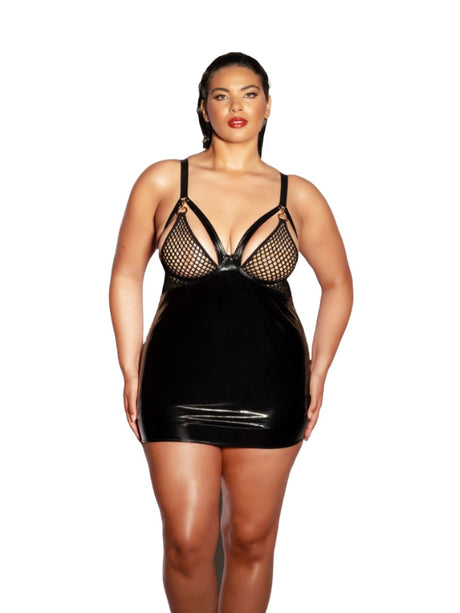 Oh La La Cheri Plus Size Babydoll Fetish Curvy Excitement Babydoll Dress