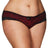 Oh La La Cheri Plus Size Panties Black/Pink / 1X/2X Curvy Raissa Cage Panty