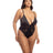 Oh La La Cheri Plus Size Teddy Curvy Amaya Snake Lace Teddy