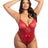 Oh La La Cheri Plus Size Teddy Curvy Hailey Lace Teddy