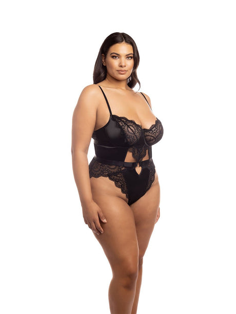 Oh La La Cheri Plus Size Teddy Curvy Minna underwire Teddy