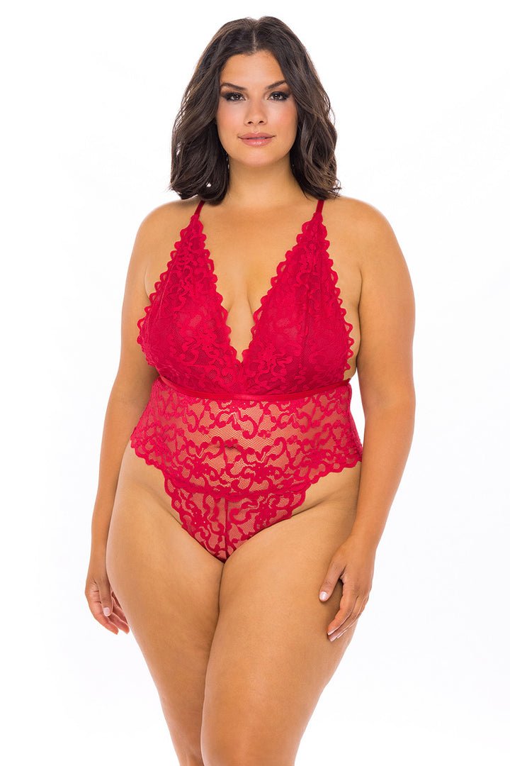 Purchases Zara lingerie red teddy