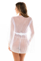 Oh La La Cheri Robe Bridal Sydney Sheer Shortie Robe