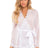 Oh La La Cheri Robe Provence Sheer Shortie Robe