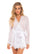 Oh La La Cheri Robe Provence Sheer Shortie Robe