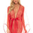 Oh La La Cheri Robe Red / S/M Sydney Sheer Shortie Robe