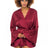 Oh La La Cheri Robe Rhubarb / S/M Mirielle Shortie Robe