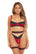 Oh La La Cheri Sets Red Dahlia/Black / S Tempest 3 Piece Bra Set